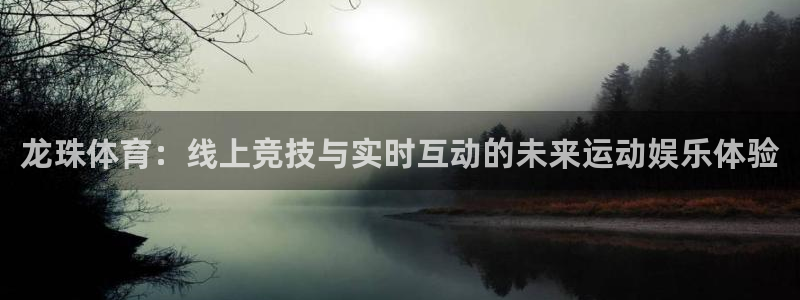 919足球直播间：龙珠体育：线上竞技与实时互动的未来运动娱乐体验