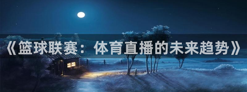 nba在线直播919：《篮球联赛：体育直播的未来趋势》