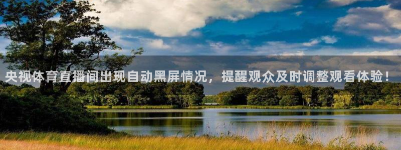 919直播体育：央视体育直播间出现自动黑屏情况，提醒观众及时调整观看体验！